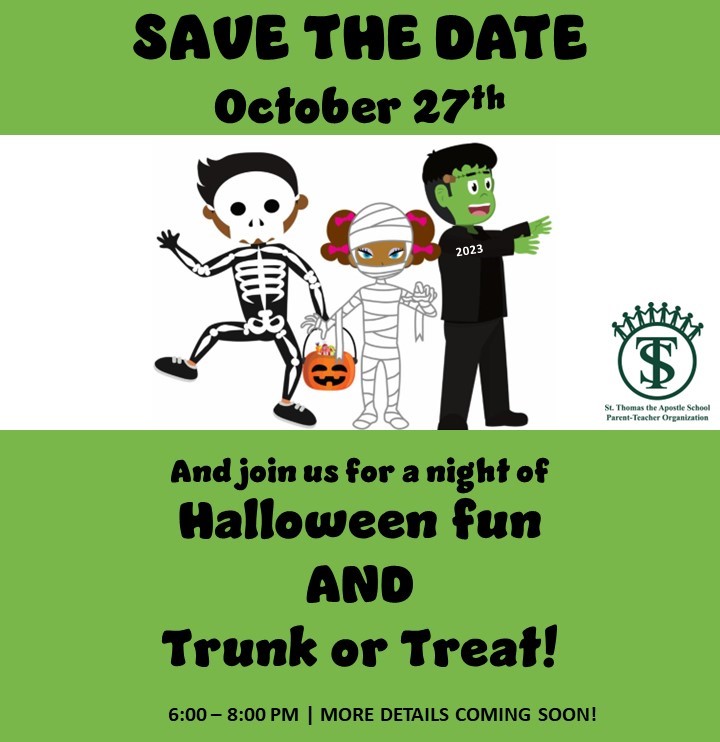 Save the Date for Trunk or Treat!